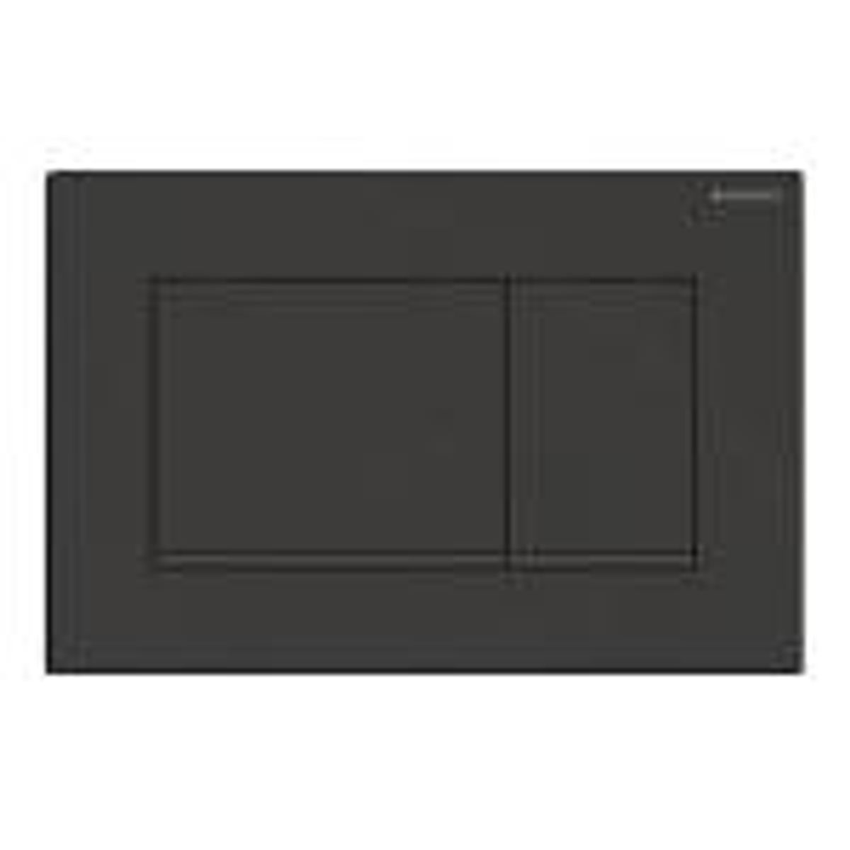 Geberit SIGMA30 betjeningsplade 246x164x12mm sort