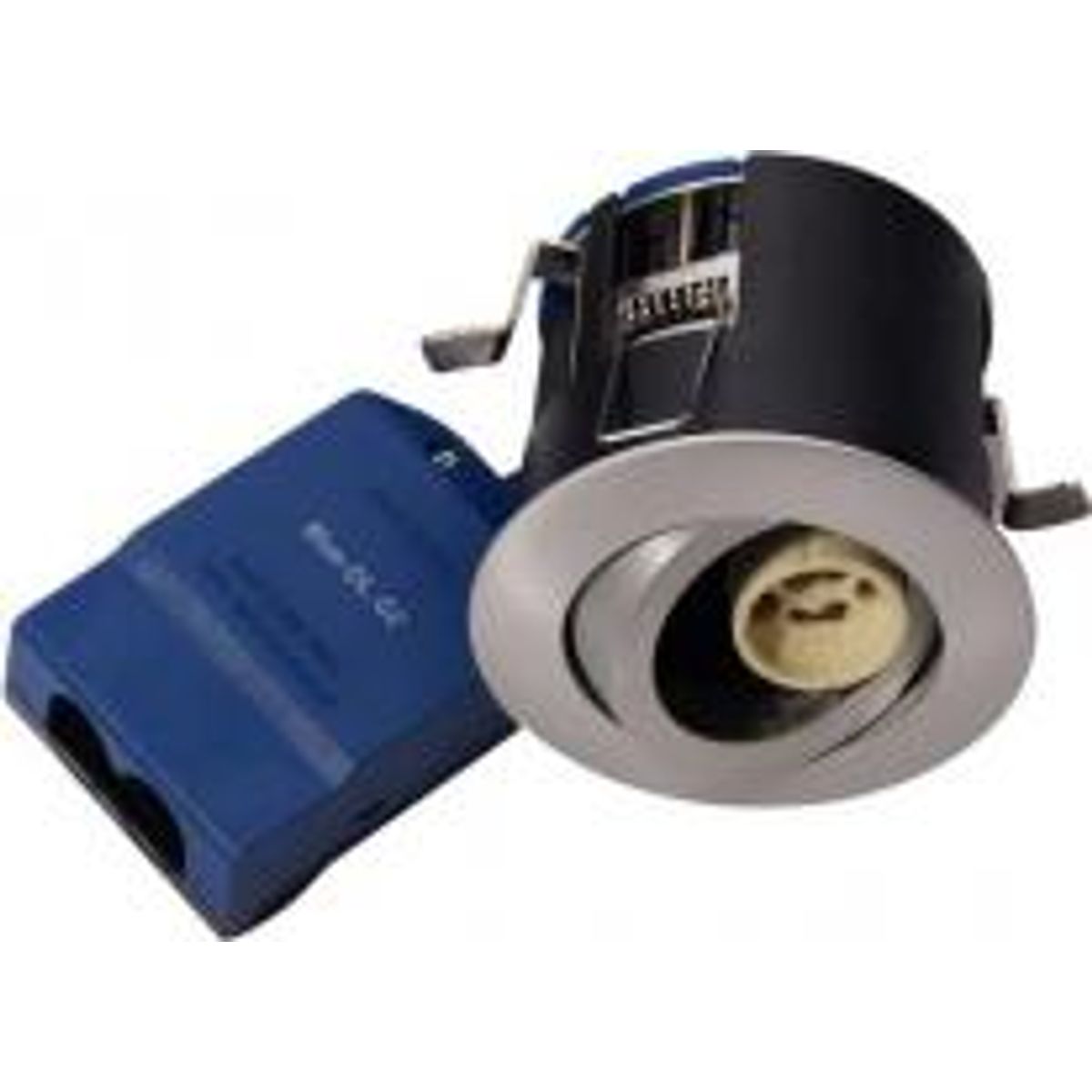 BLUE-DL 66 G2 Outdoor Downlight ø87mm GU10 230v (ex.lyskilde), Børstet alu.