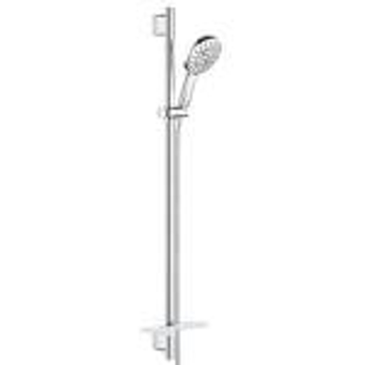 GROHE Rainshower SmartActive brusestangsæt 3 sprays, 900 mm, med vægholdere, Silverflex bruseslange