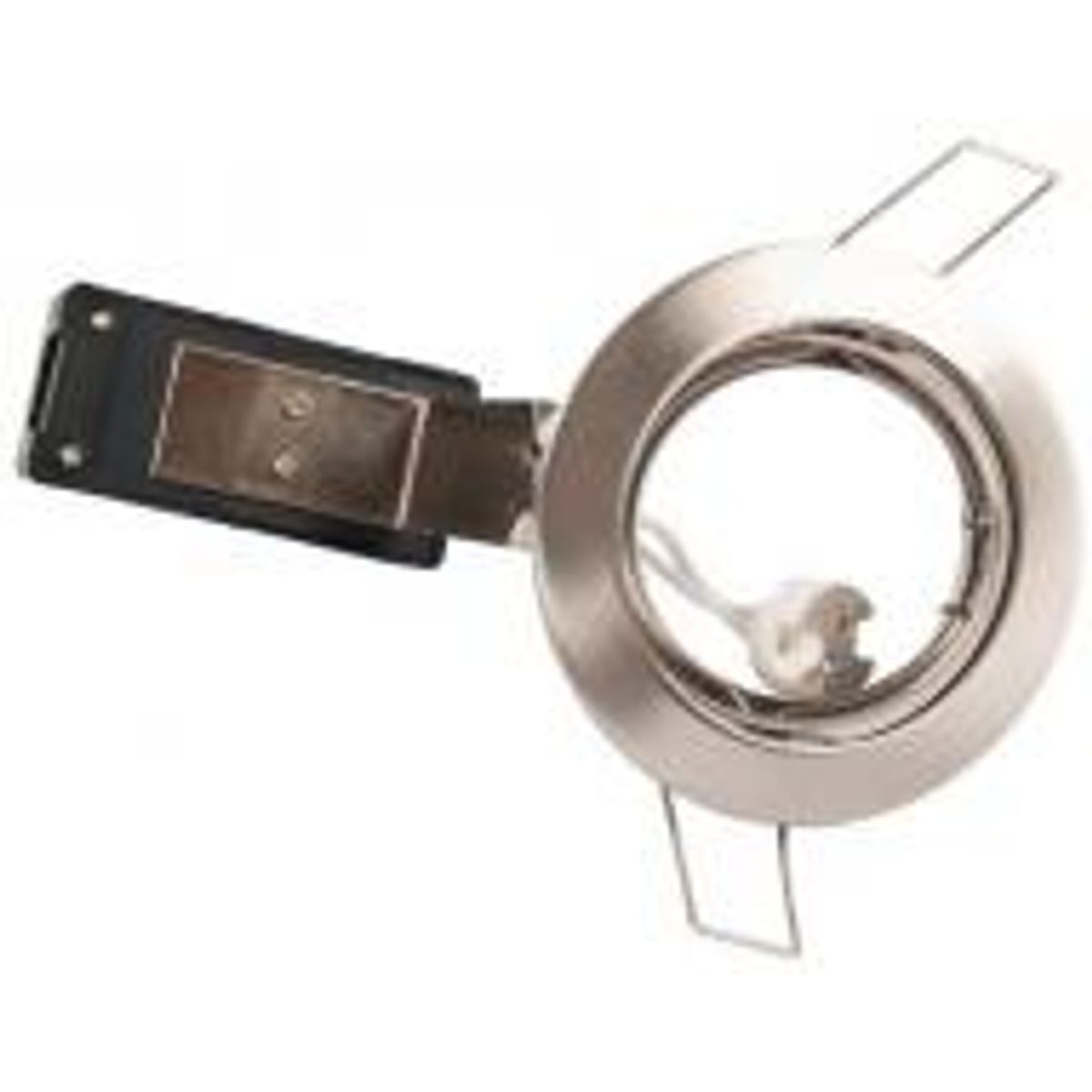 FLASH LIGHT DOWNLIGHT DL 83 BØRSTET STÅL 12V 35W (83MM)