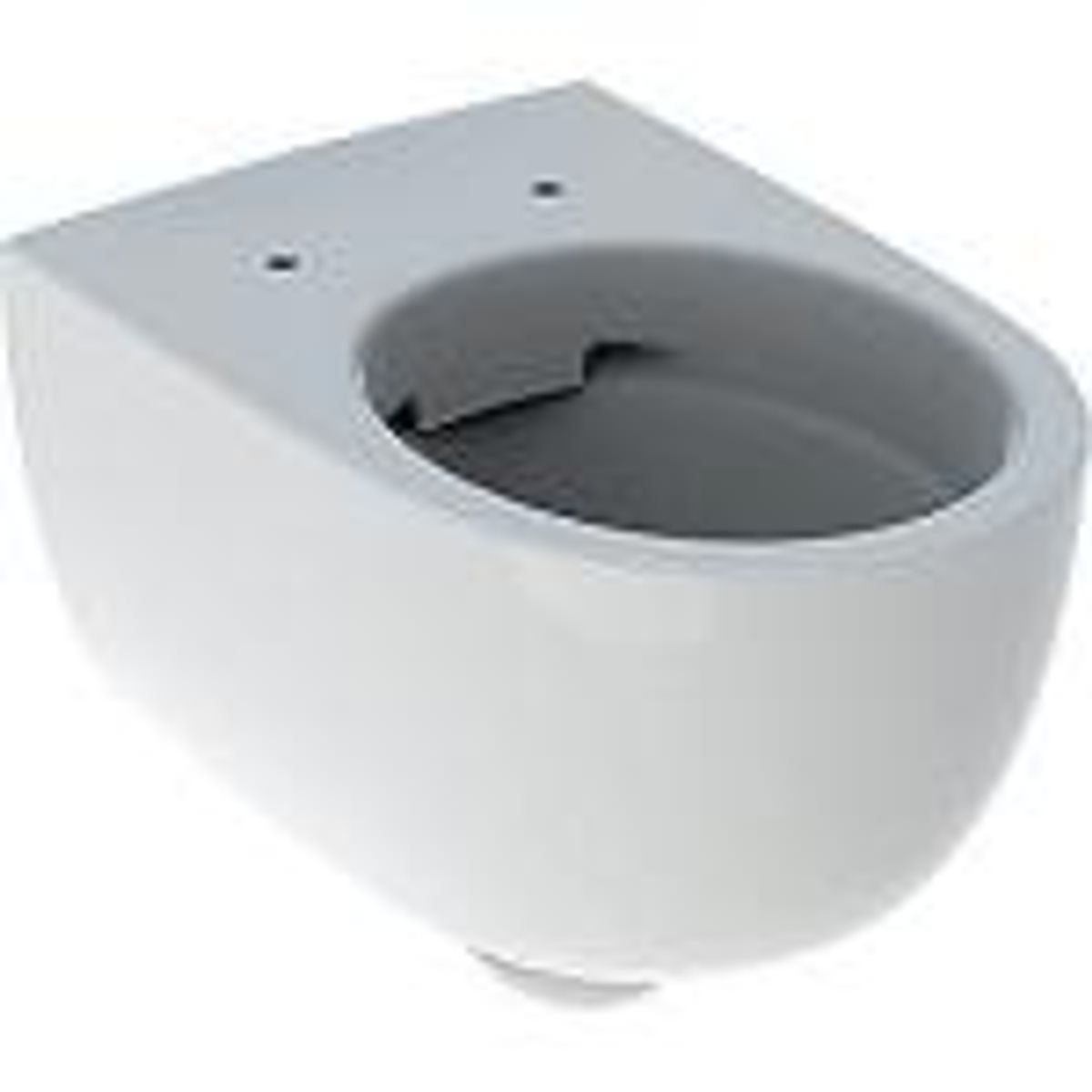 Geberit Renova comfort hængetoiletskål 355x530x370mm t/indb.cist hvid