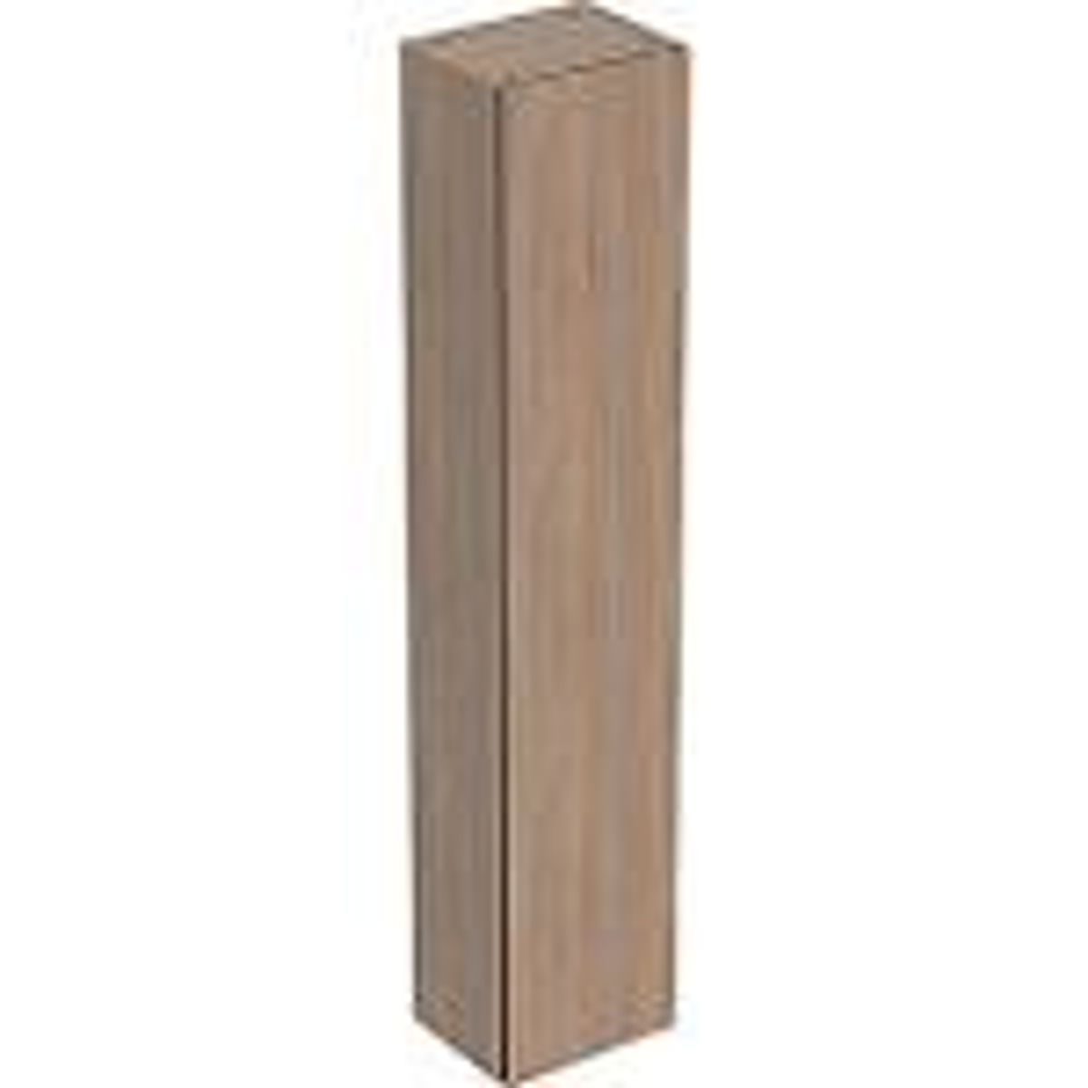 GEBERIT Icon højskab 360x291x1800mm 1låge eg natur melamin træstruktur