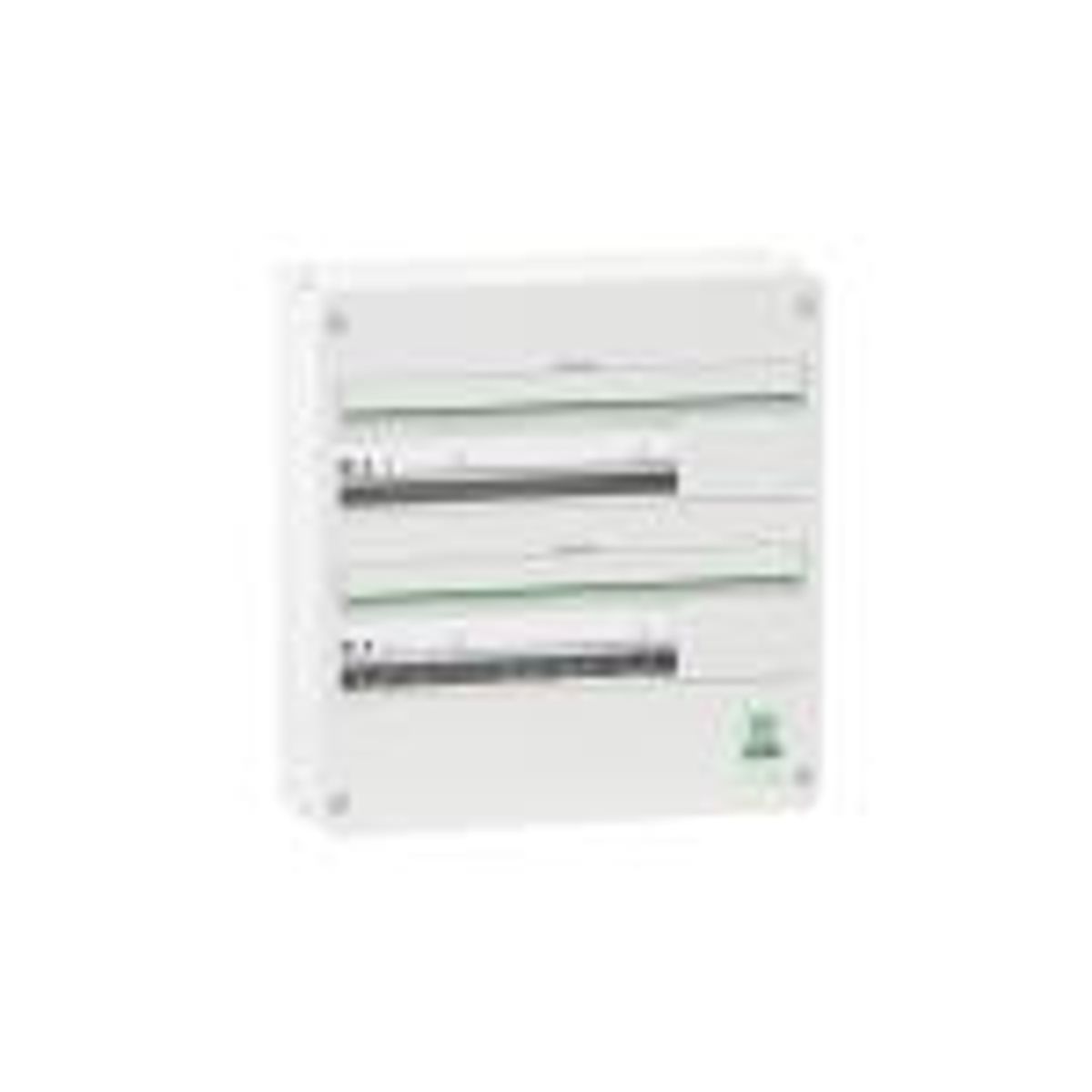 Schneider Resi9 CX Gruppetavle 2 x 18 modul, hvid