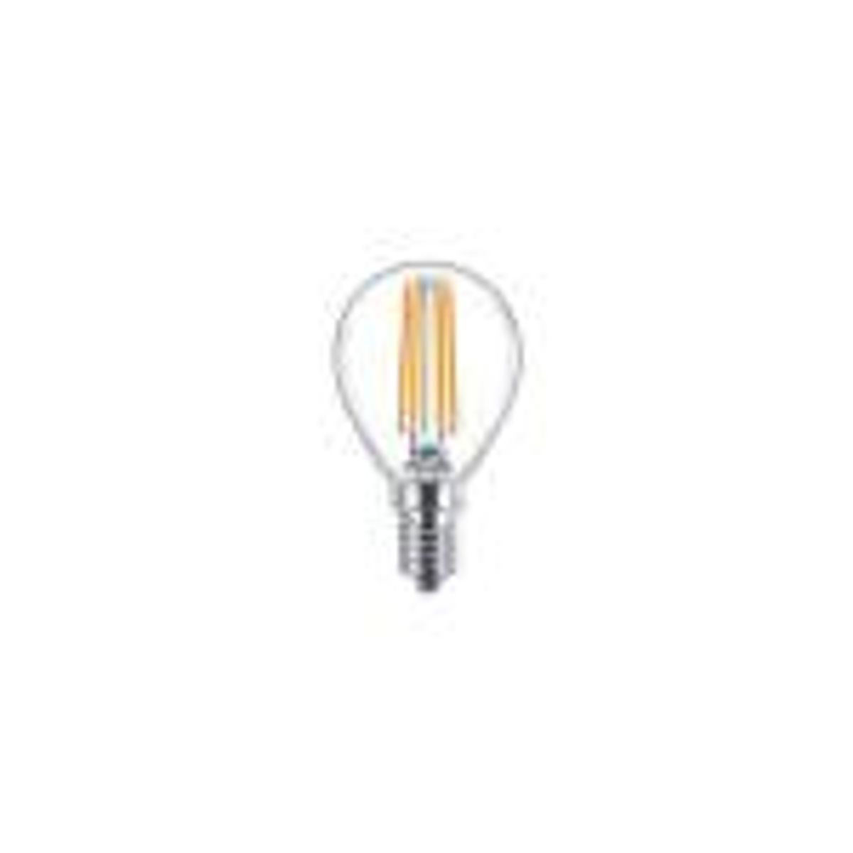 Philips corepro led krone 6,5w (60w) p45 e14 840 klar glas