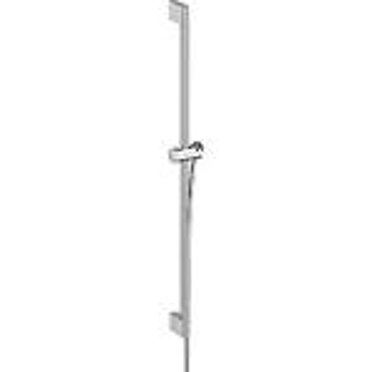 Hansgrohe unica bruserstangsæt pulsify s 90 cm med push bruserholder og bruserslange krom