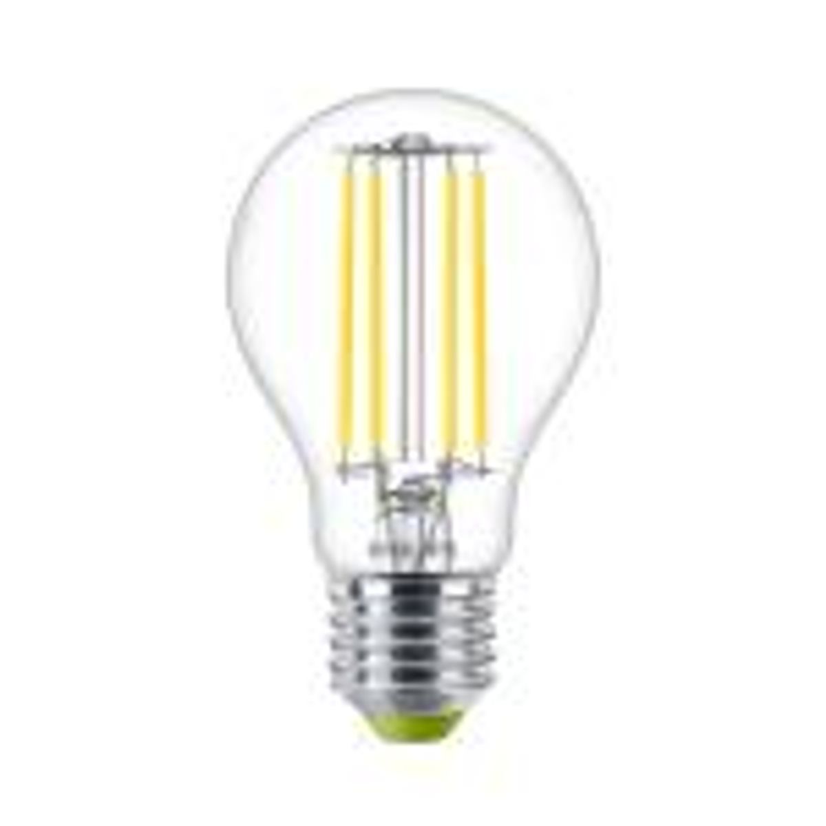 Philips master ultra efficient led standard 2,3w (40w) e27 840 a60 klar glas