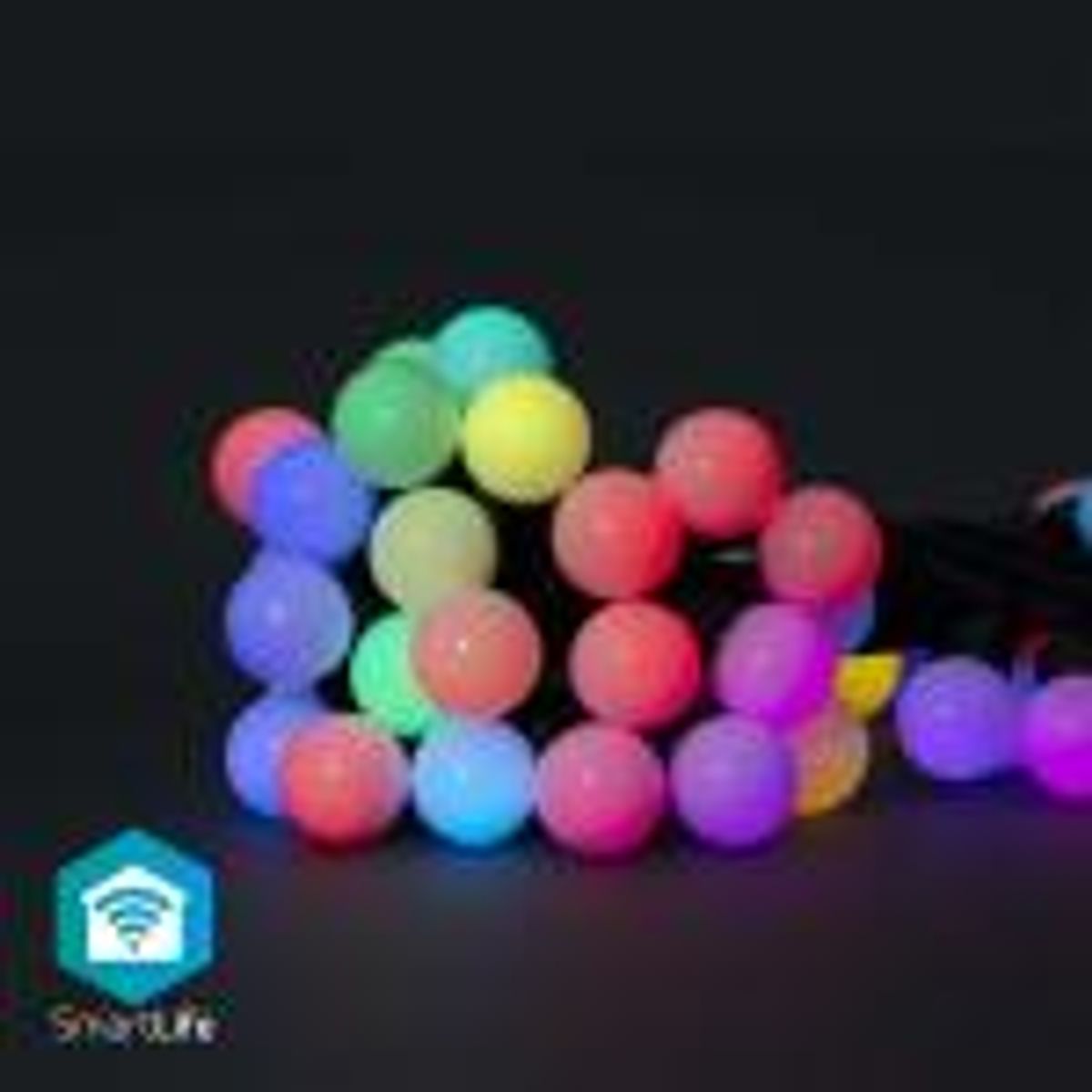 SmartLife Dekorativ LED | Party Lights | Wi-Fi | RGB | 48 LED's | 10.8 m | Android / IOS