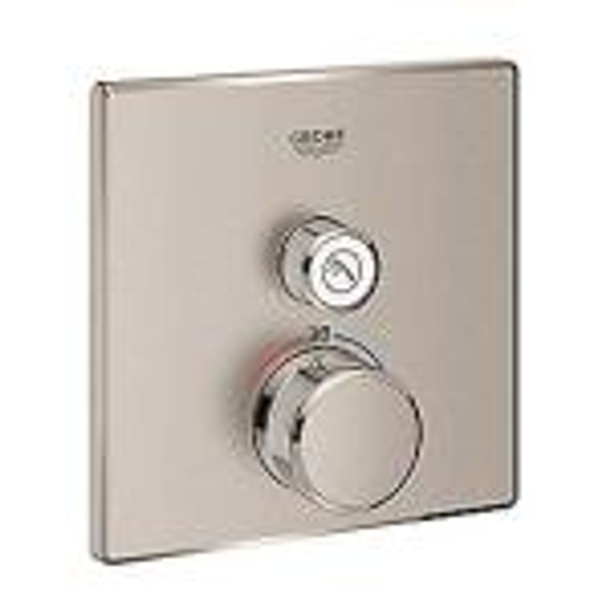 GROHE Grohtherm SmartControl termostatbatteri 158x158mm 1vent Supersteel