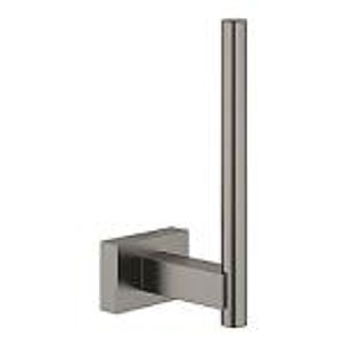 GROHE Essentials Cube new reservepapirholder 121mm. Børstet hard graphite