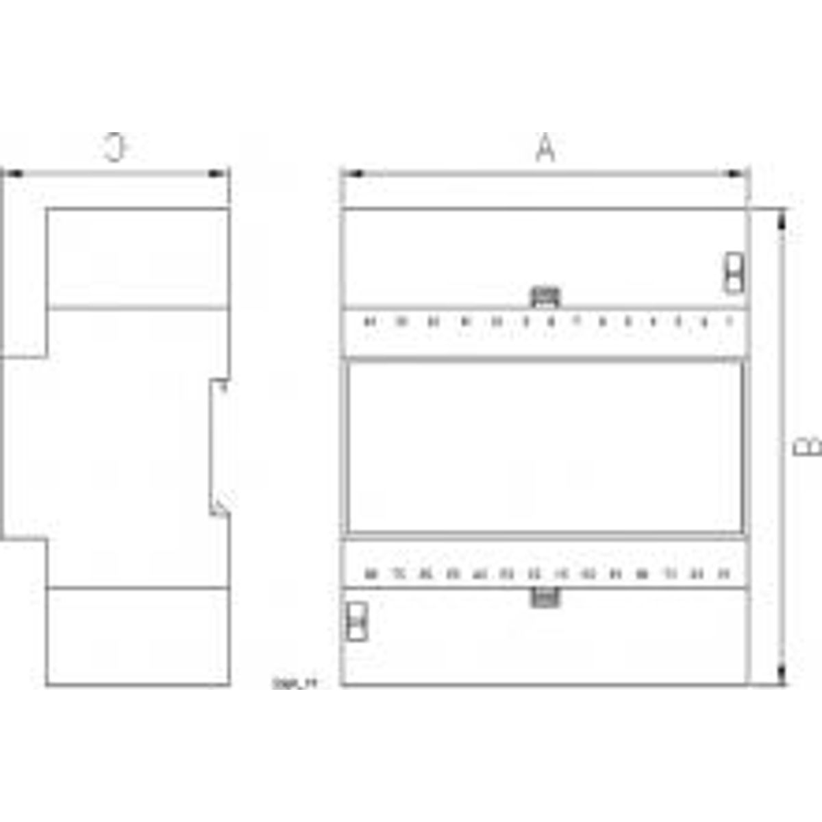 JÆVNSTRØMSTRAFO 220V/24VDC 2A, DSD48