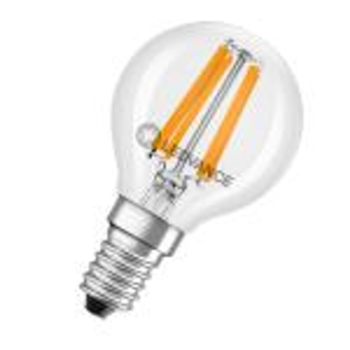 LEDVANCE LED Krone E14, 4,8w/927 - Varm hvid, (470 lumen), Ra97, dæmpbar, filament (=40w)