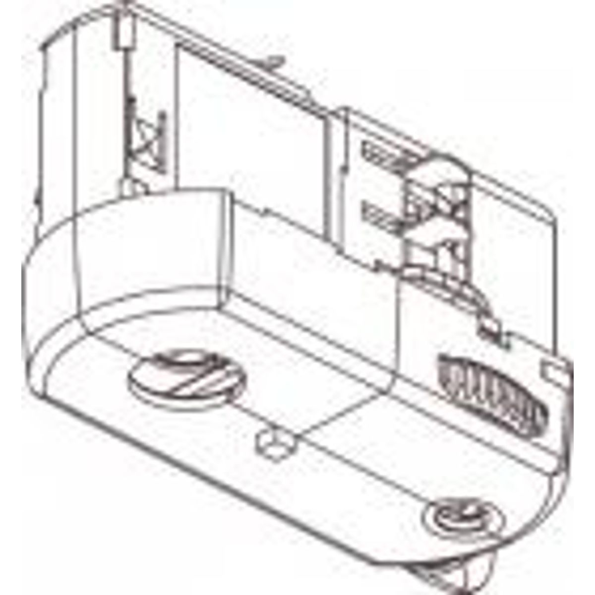 GLOBAL ADAPTOR U3 MED TILBEHØR SORT MAX 5 KILO