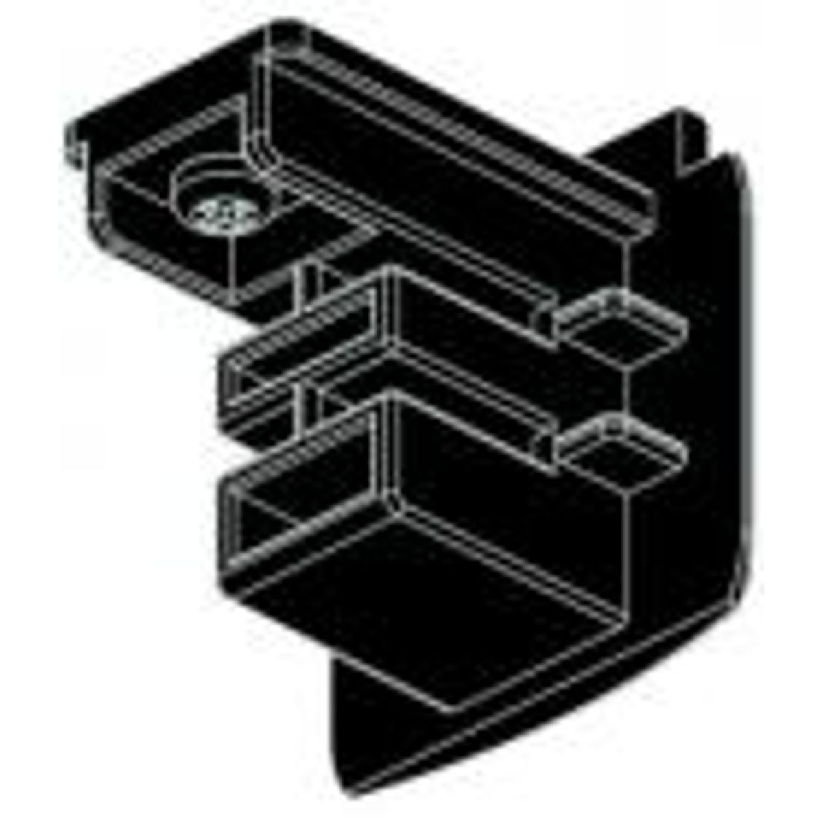 Global Ende-stykke 3-faset Sort