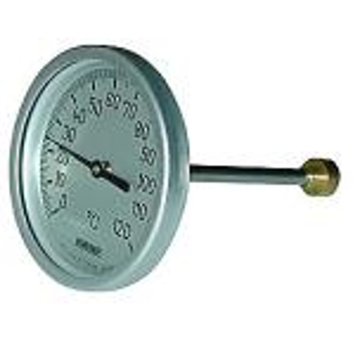 Rüeger TCH termometer 65x100 mm. Rustfrit stål. 0-120 °C