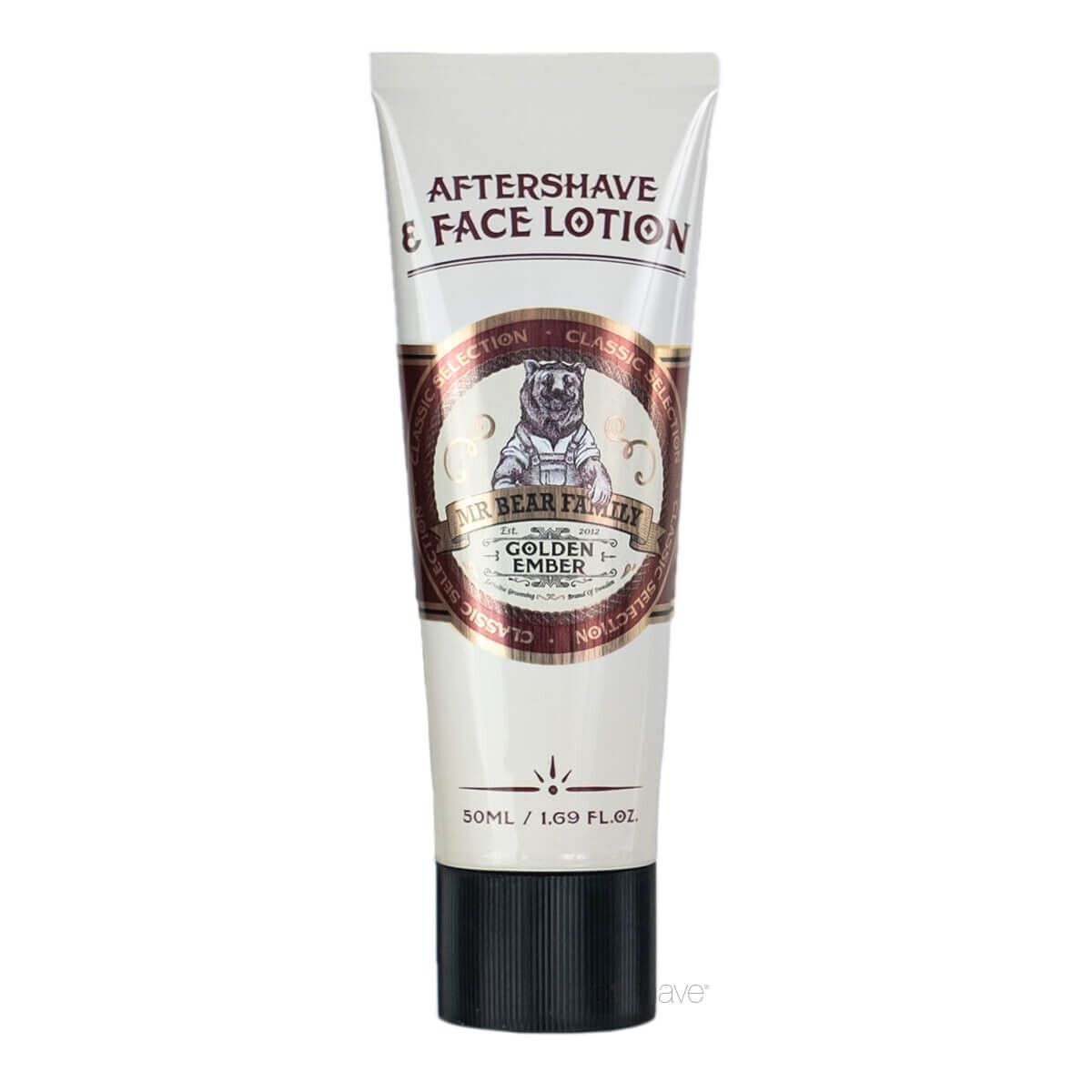 Mr. Bear Aftershave & Face Lotion, Golden Ember, 50 ml.