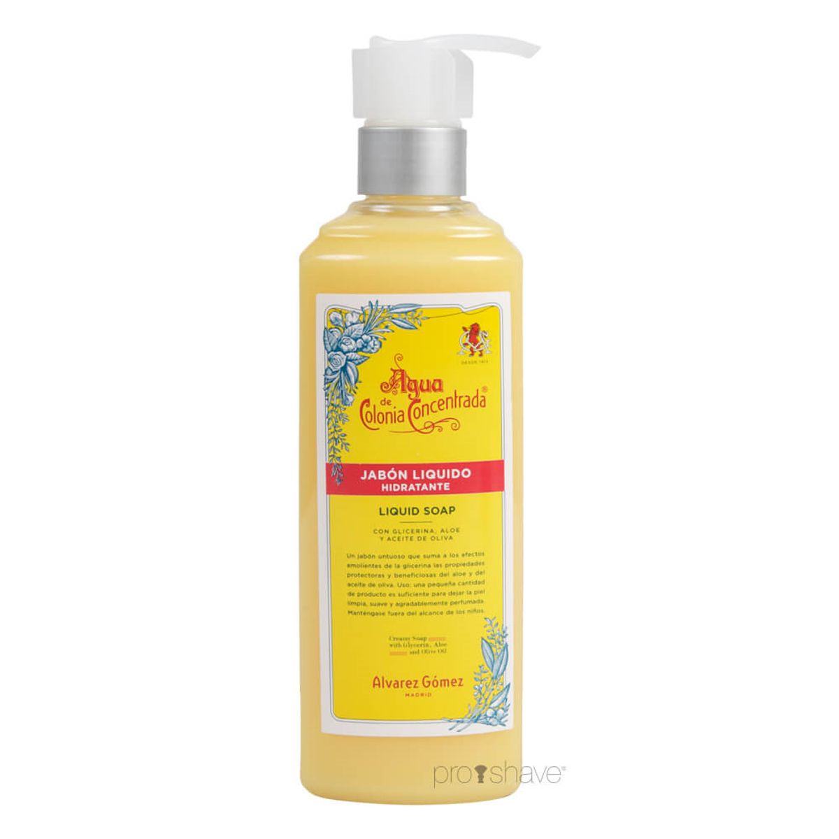 Alvarez Gómez Agua Liquid Soap, 300 ml.