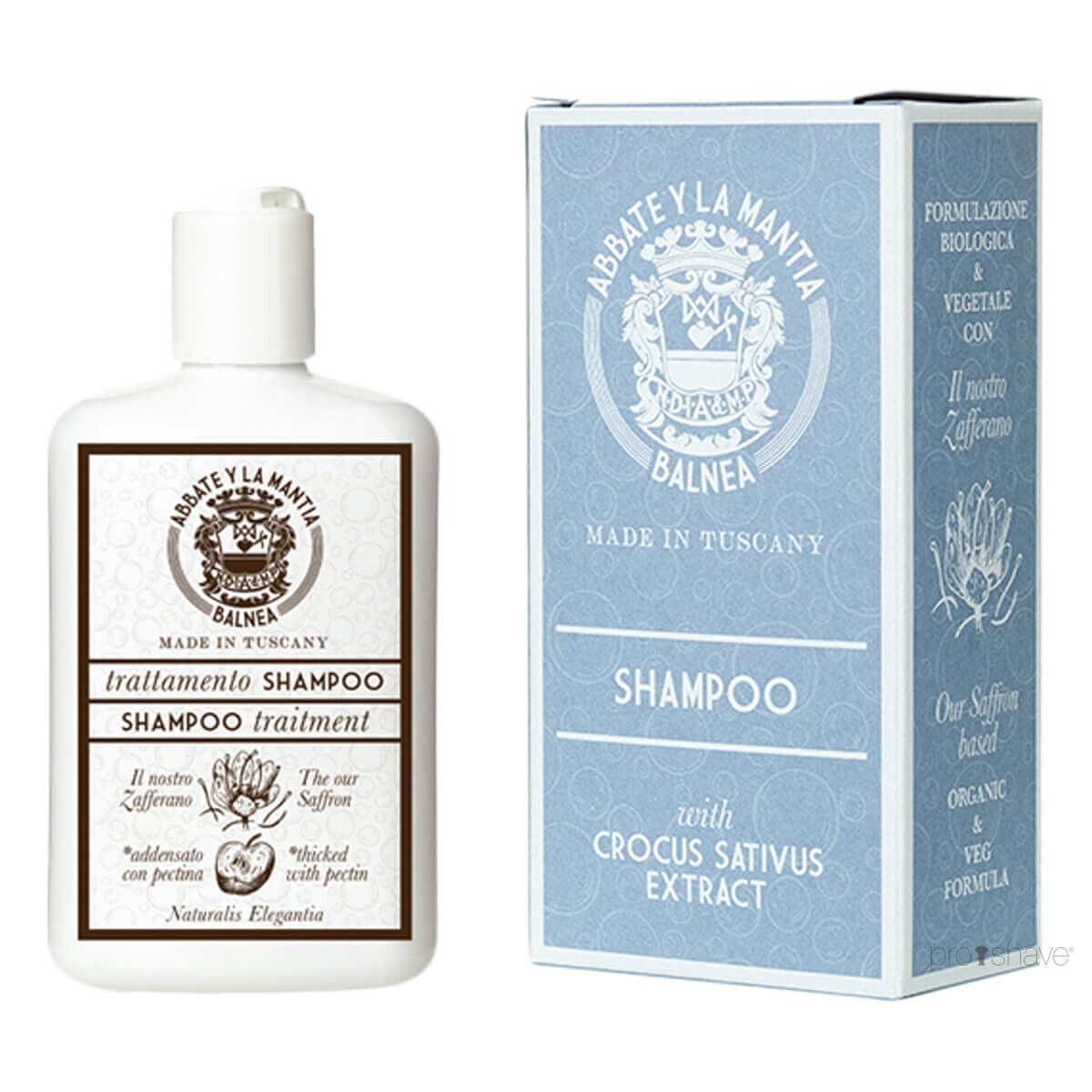 Abbate Y La Mantia Shampoo, 250 ml.