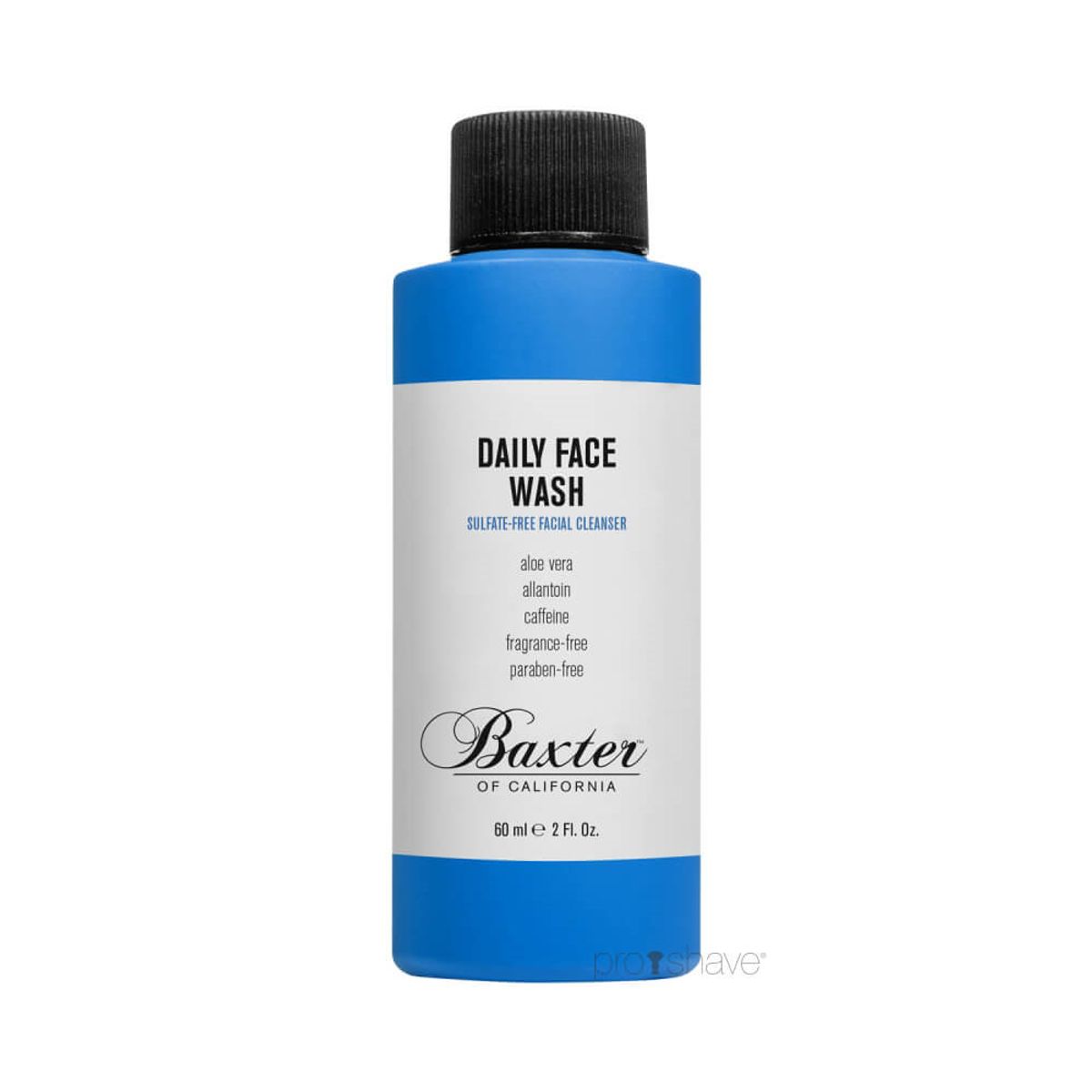 Baxter Of California Daily Face Wash, Rejsestørrelse, 60 ml.