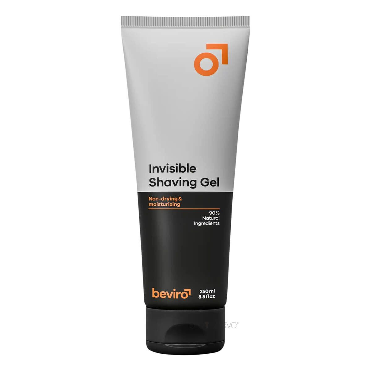 Beviro Transparent Shaving Gel, 250 ml.