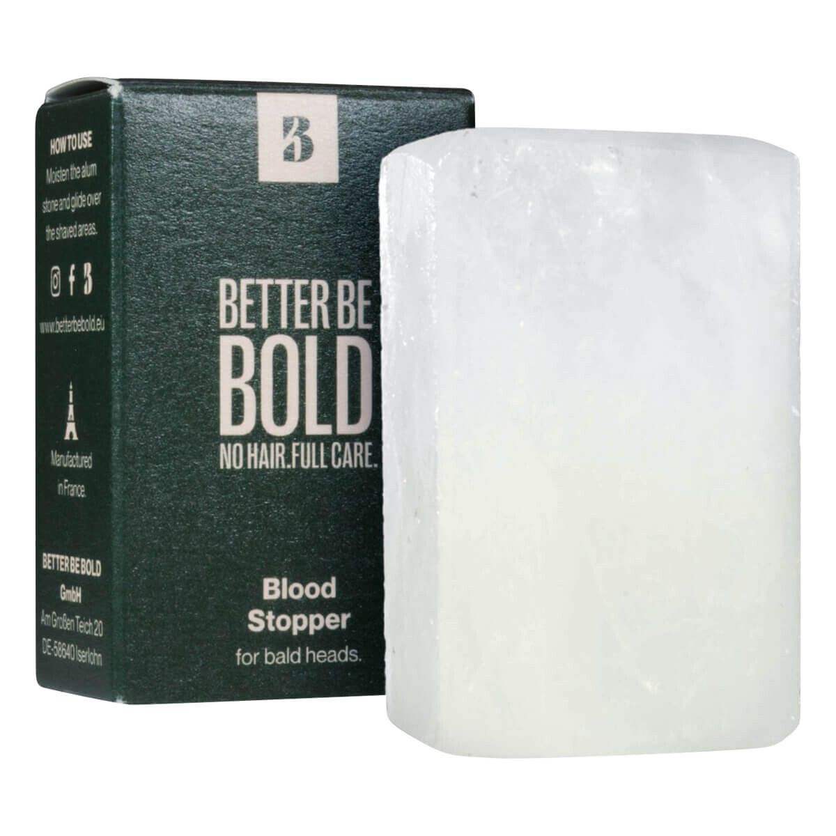 Better Be Bold Alum Blok, Blood Stopper, 75 gr.