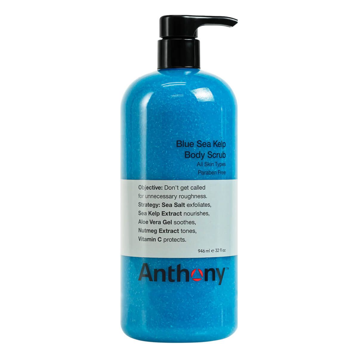 Anthony Logistics Blue Sea Kelp Bodyscrub, 946 ml.