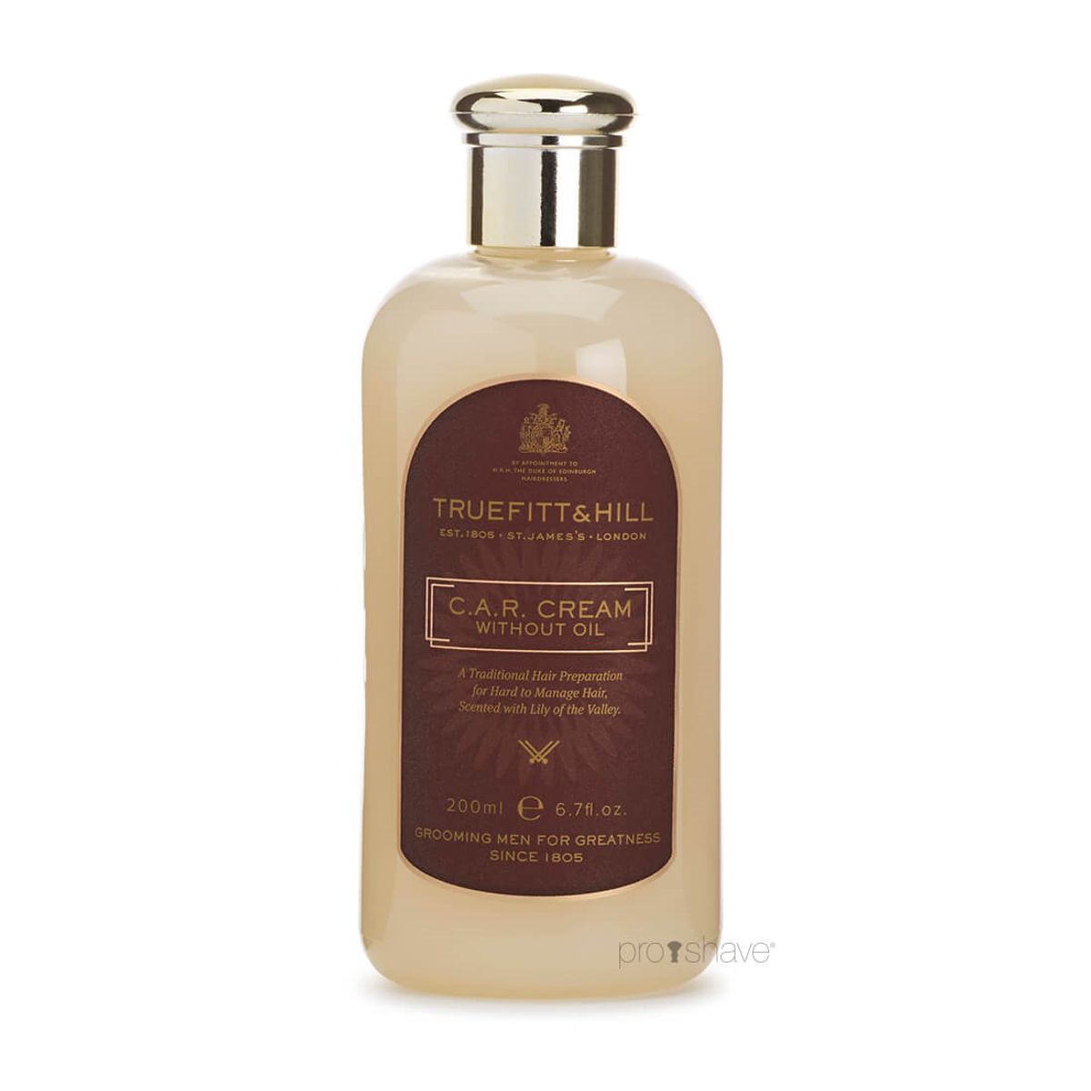 Truefitt & Hill C.A.R Hårcreme (oliefri), 200 ml.