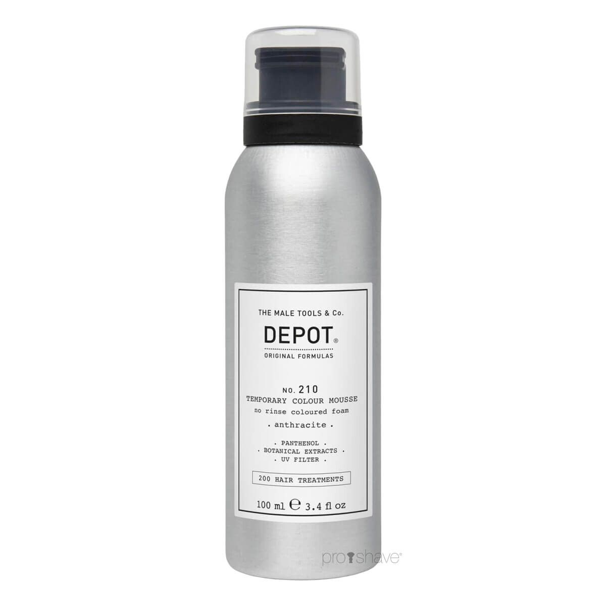 Depot Temporary Colour Mousse, No. 210, 100 ml.