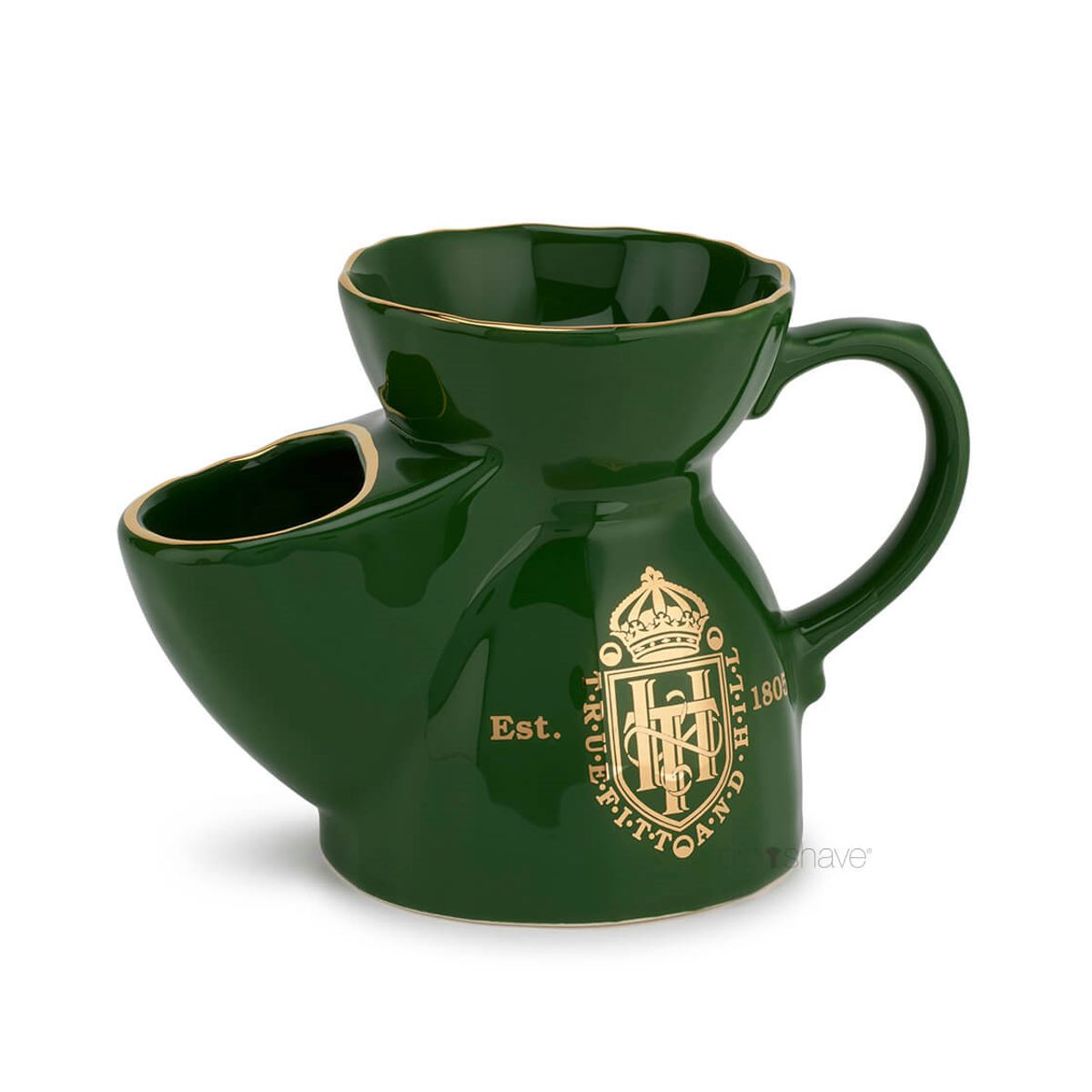 Truefitt & Hill Shaving Mug (Scuttle), Green