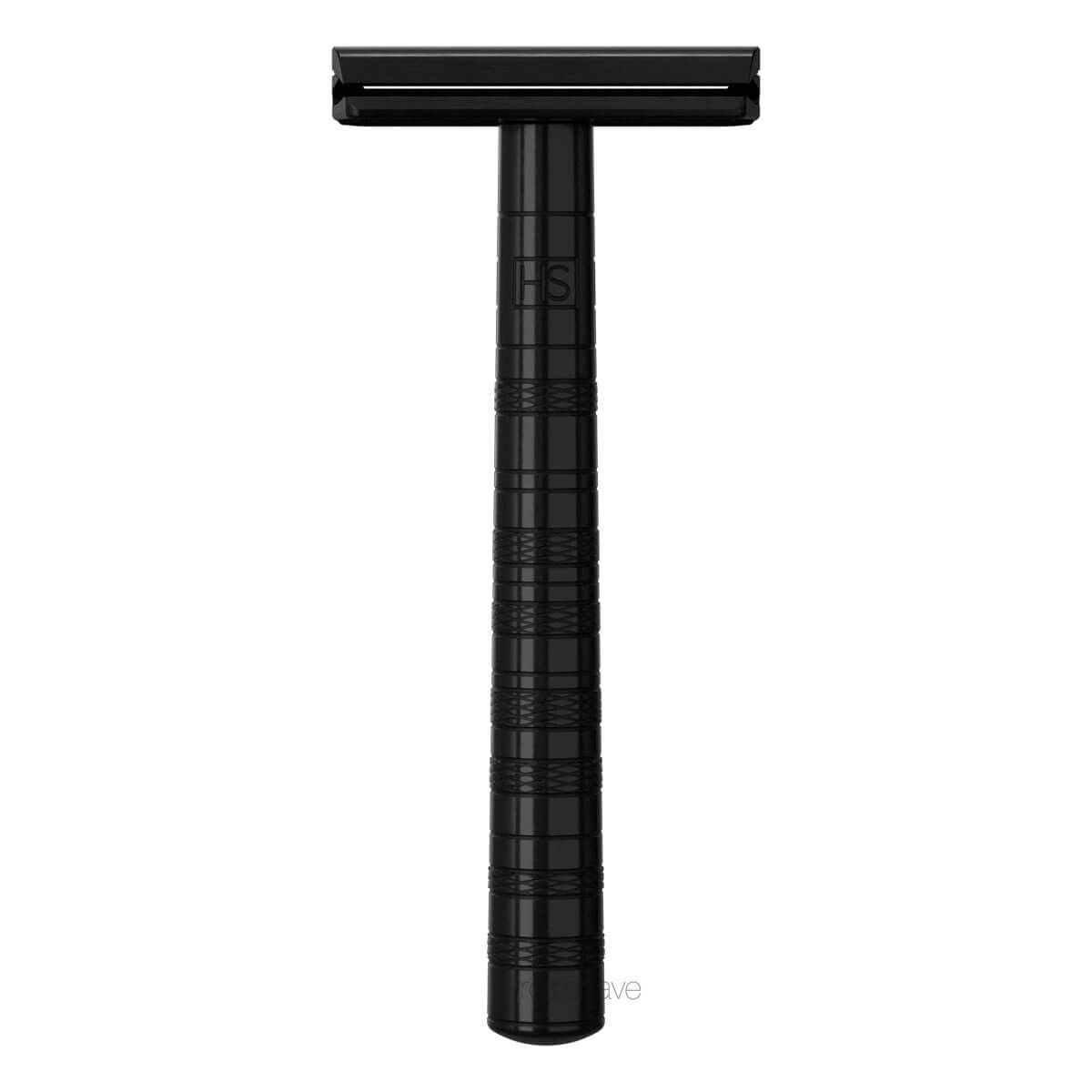 Henson Shaving AL13 DE-skraber, Jet Black - MEDIUM