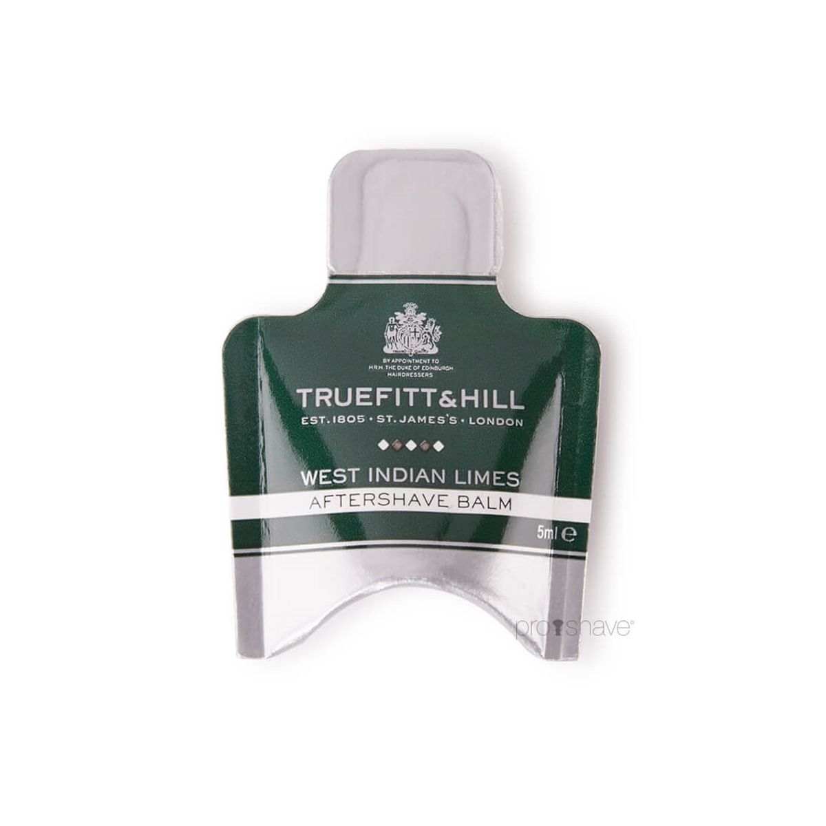 Truefitt & Hill West Indian Limes Aftershave Balm Sample Pack, 5 ml.