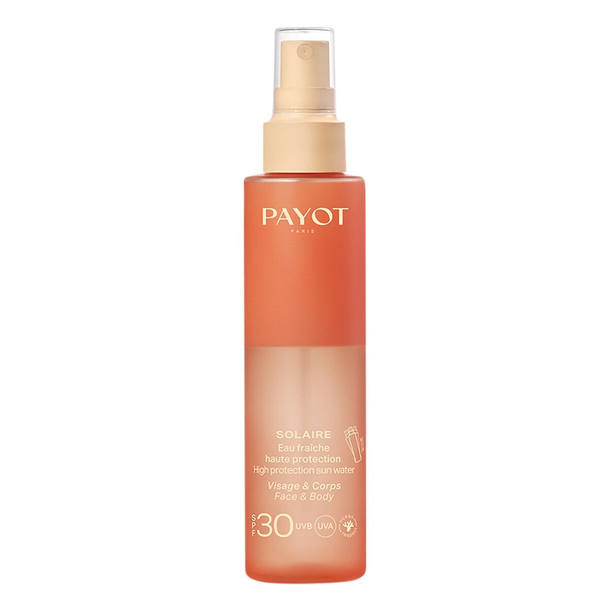 Payot High Protection Sun Water, SPF 30, Face & Body, 150 ml.