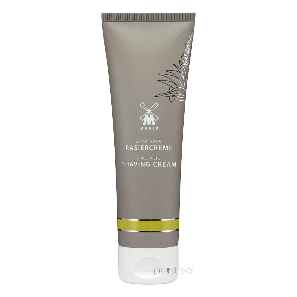 Mühle Barbercreme, Aloe Vera, 75 ml.