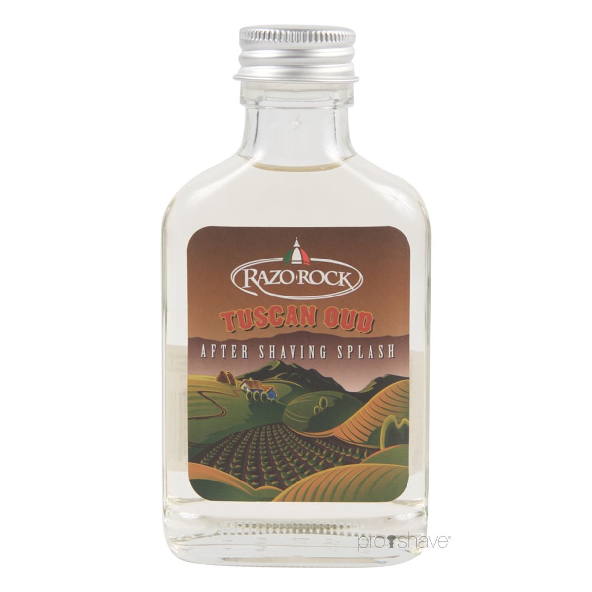 RazoRock Tuscan Oud Aftershave Splash, 100 ml.