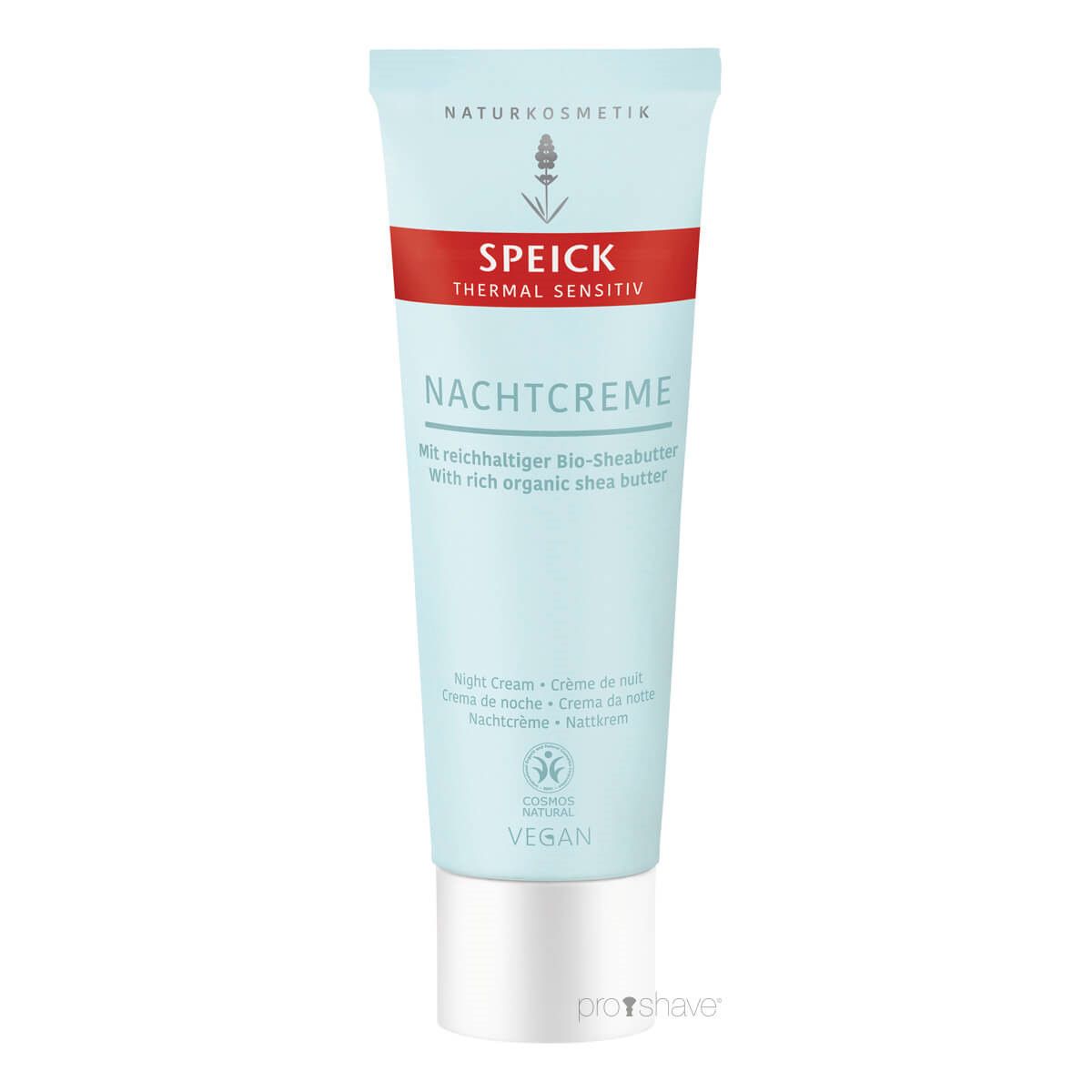 Speick Regulating Night Cream, Thermal Sensitiv, 50 ml.