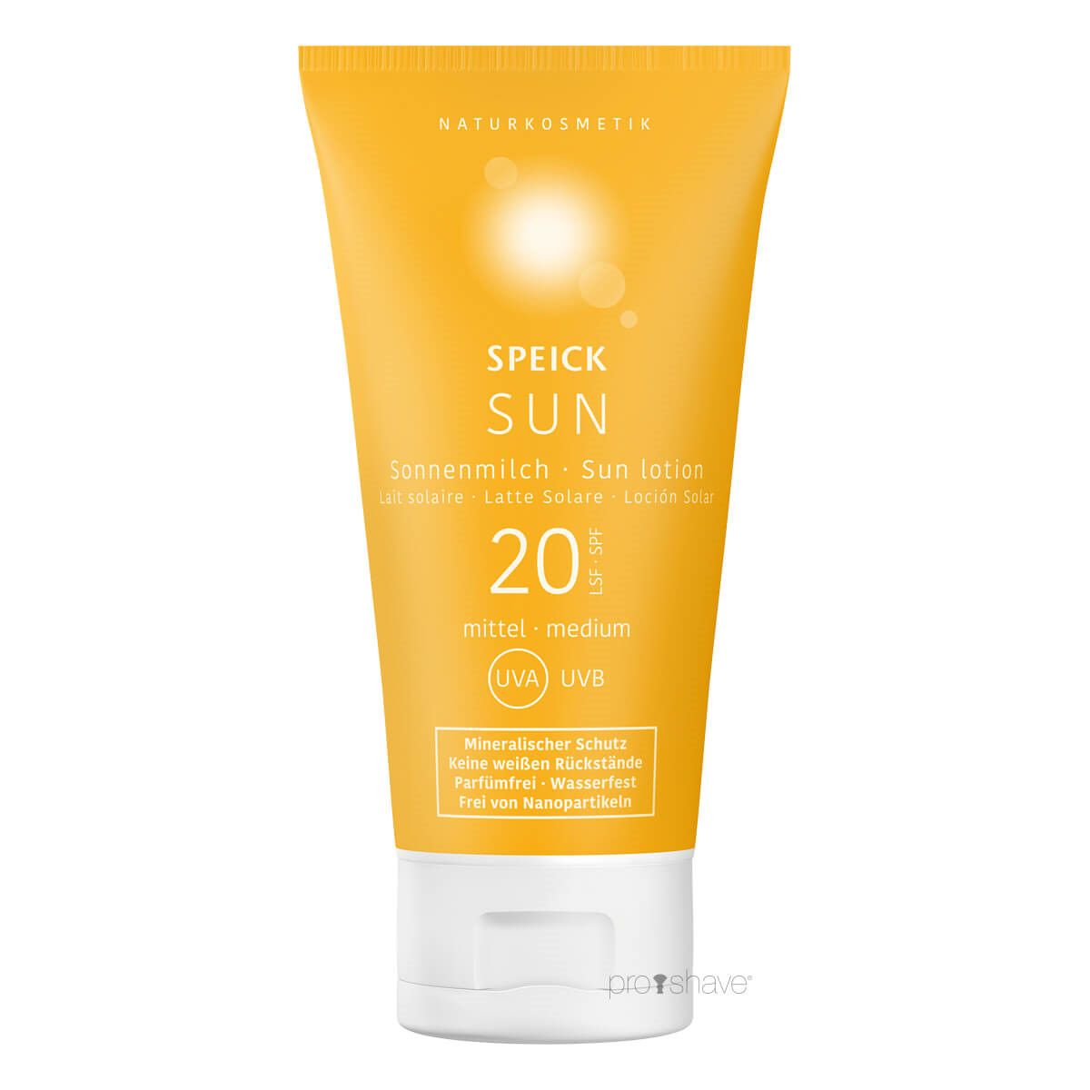 Speick Sun Lotion, SPF 20, 150 ml.