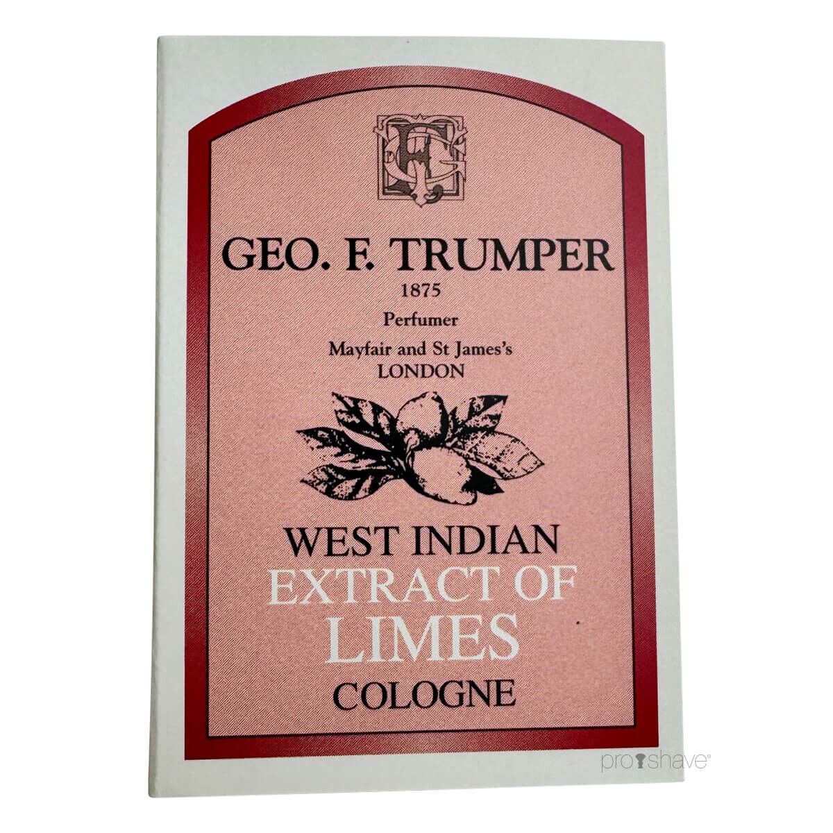 Geo F Trumper Cologne, Limes, Sample, 2 ml.