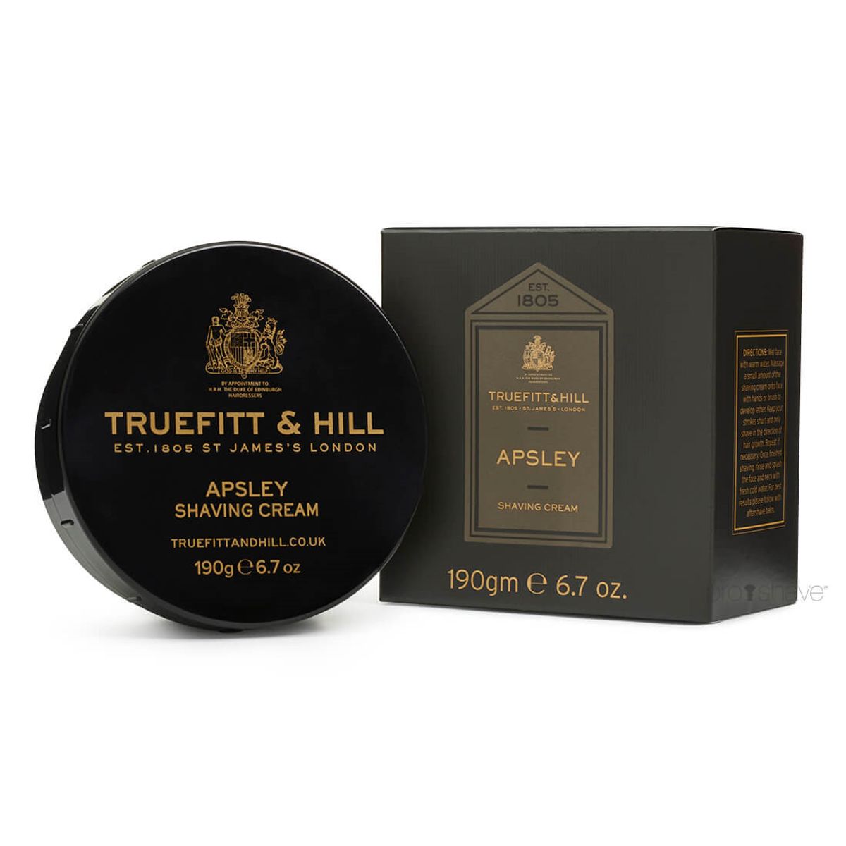 Truefitt & Hill Barbercreme, Apsley, 190 gr.