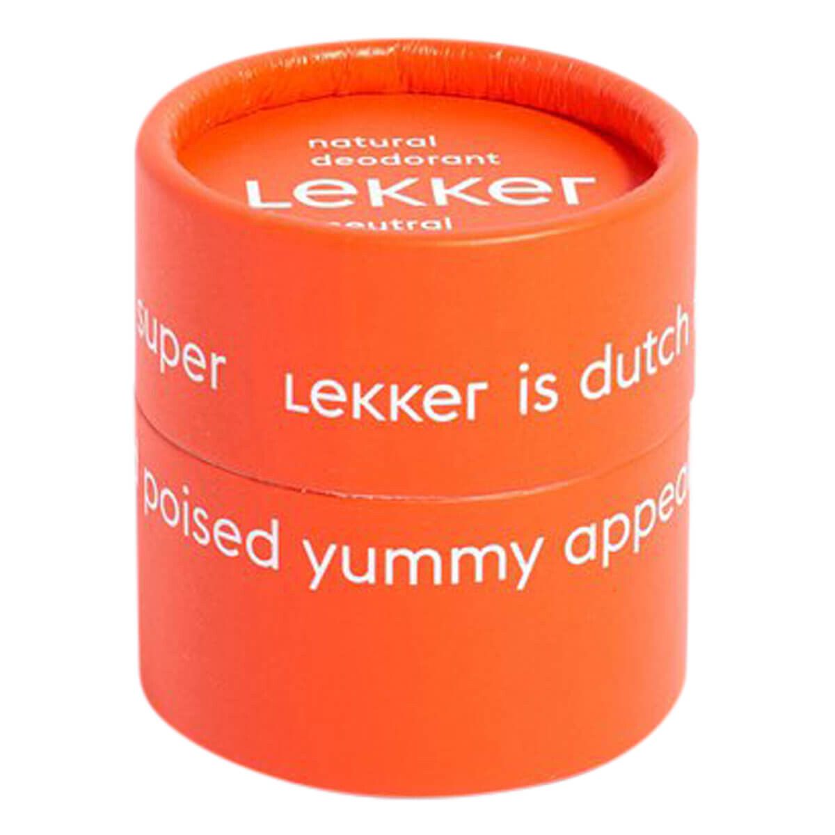 The Lekker Company Deodorant Creme, Neutral, 30 g.