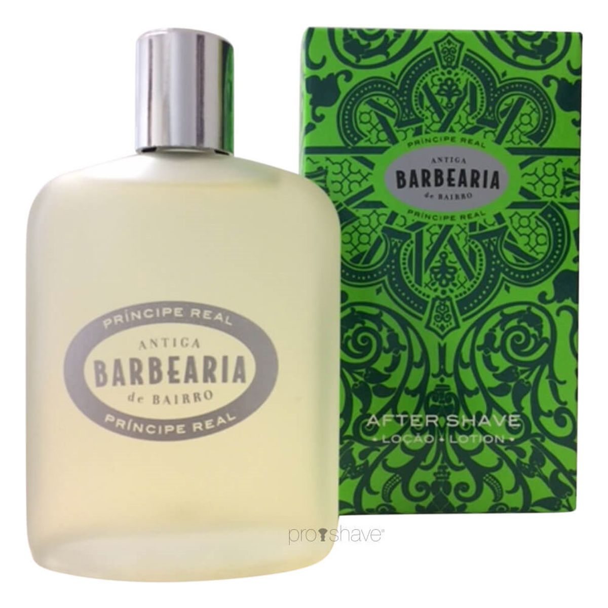 Antiga Barbearia de Bairro Aftershave Lotion, PrÃ­ncipe Real, 100 ml.