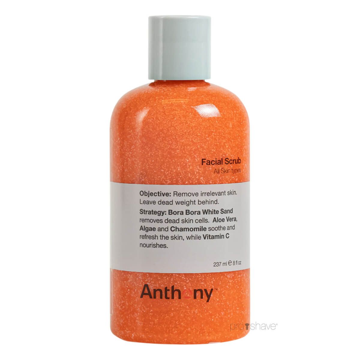 Anthony Logistics Facial Scrub, 237 ml.