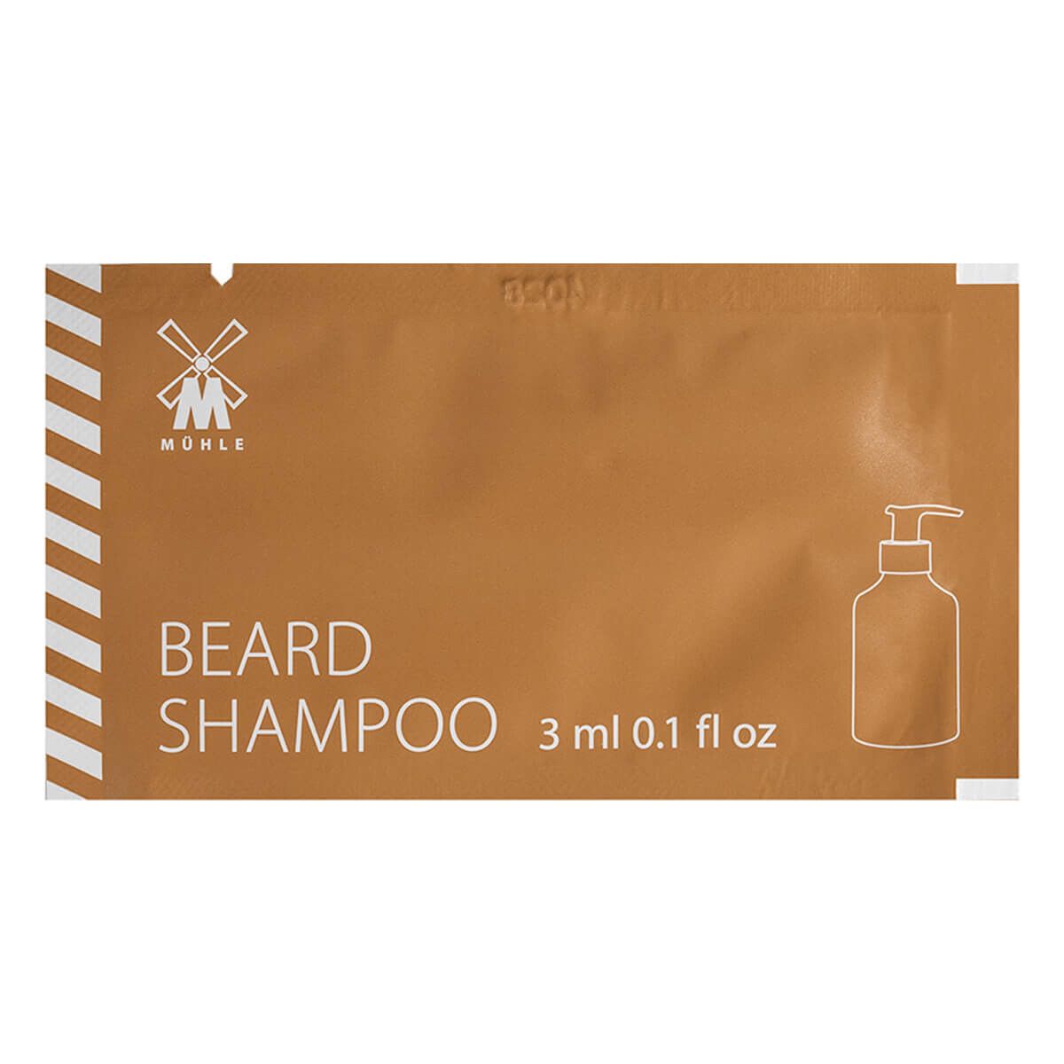 Mühle Skægshampoo, Sample, 3 ml.