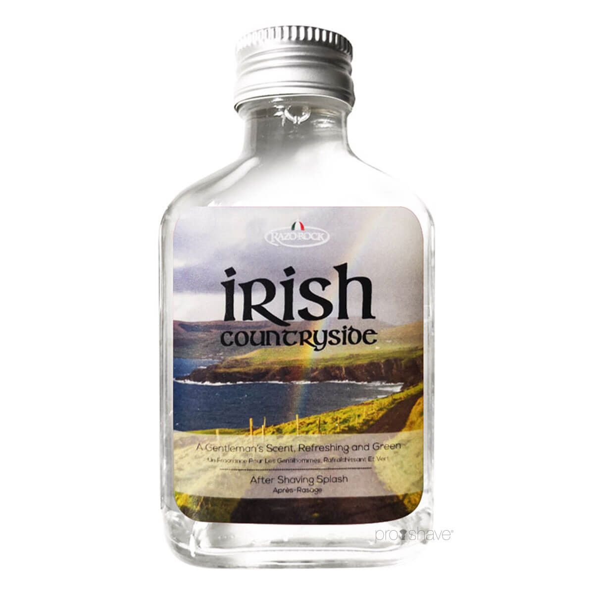 RazoRock Irish Countryside Aftershave Splash, 100 ml.