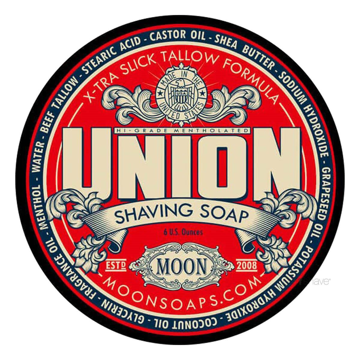 Moon Soaps Barbersæbe, Union, 170 gr.