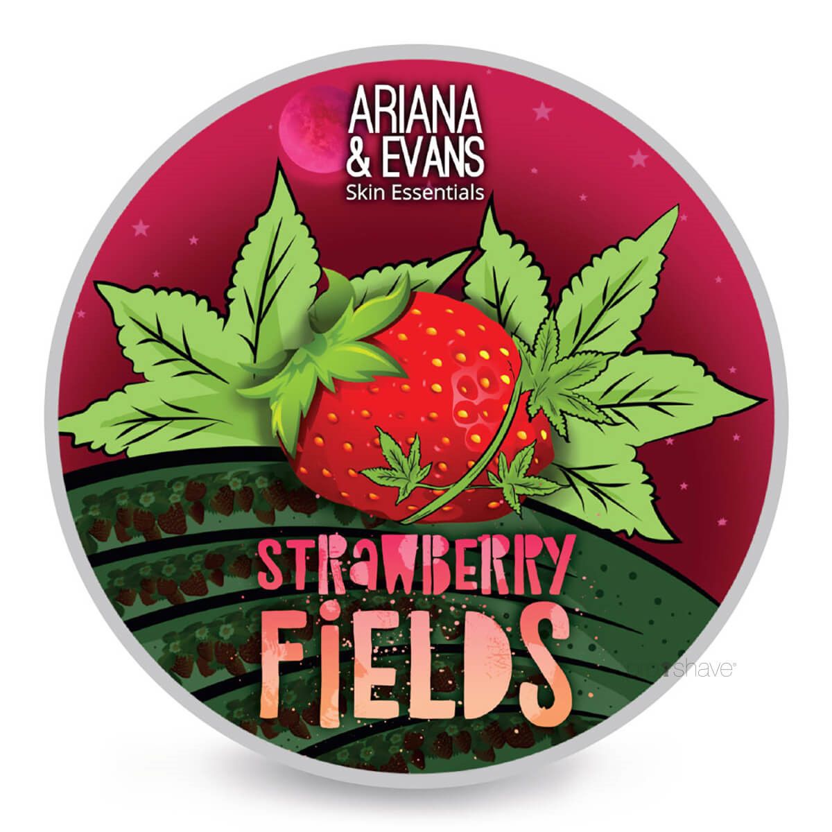 Ariana & Evans Barbersæbe, Strawberry Fields, 118 ml.