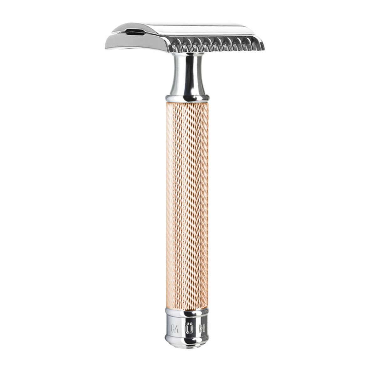 Mühle R41 DE-skraber, Open Comb, Rosegold