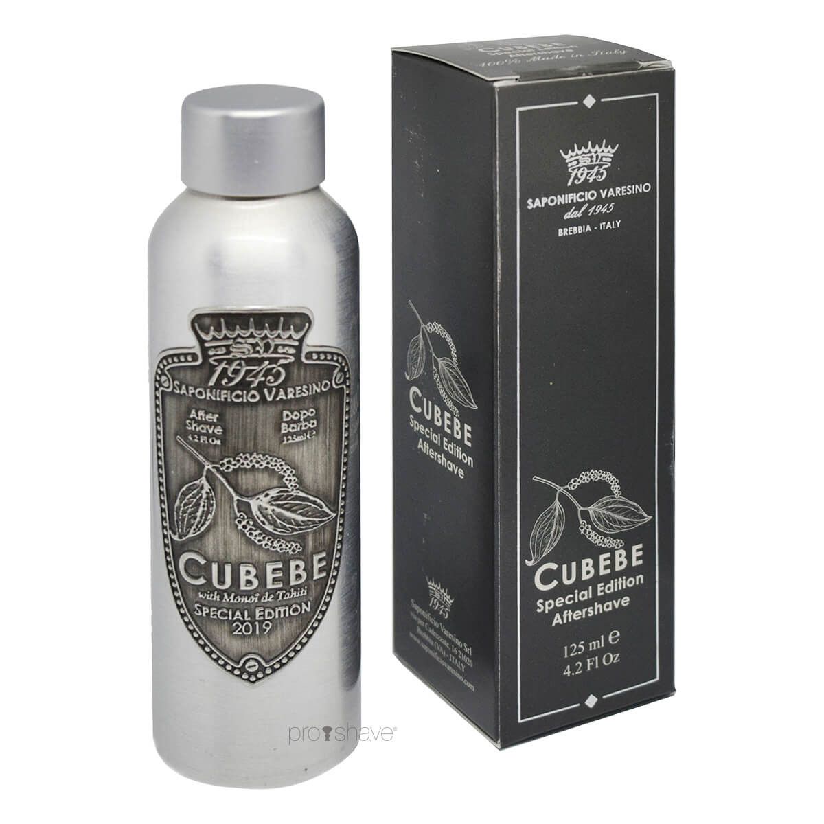 Saponificio Varesino Aftershave, Cubebe, 125 ml.