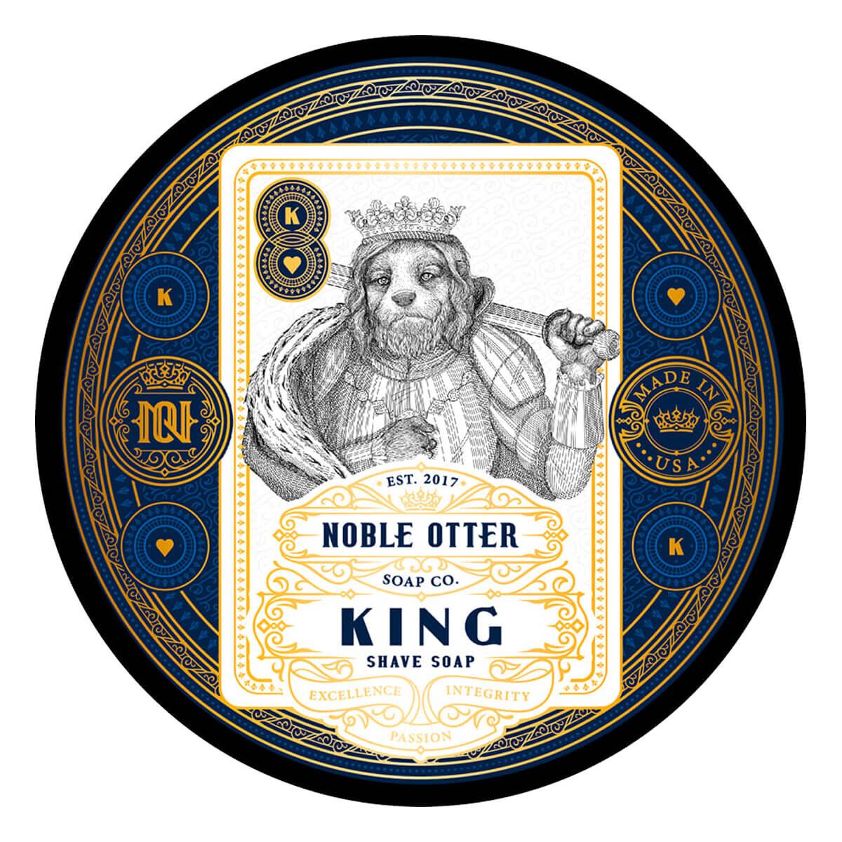 Noble Otter Barbersæbe, King, 118 ml.