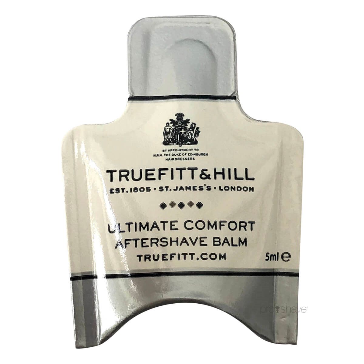 Truefitt & Hill Ultimate Comfort Aftershave Balm Sample Pack, 5 ml.