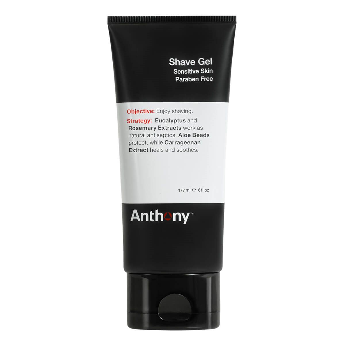 Anthony Logistics Shave Gel, 177 ml.