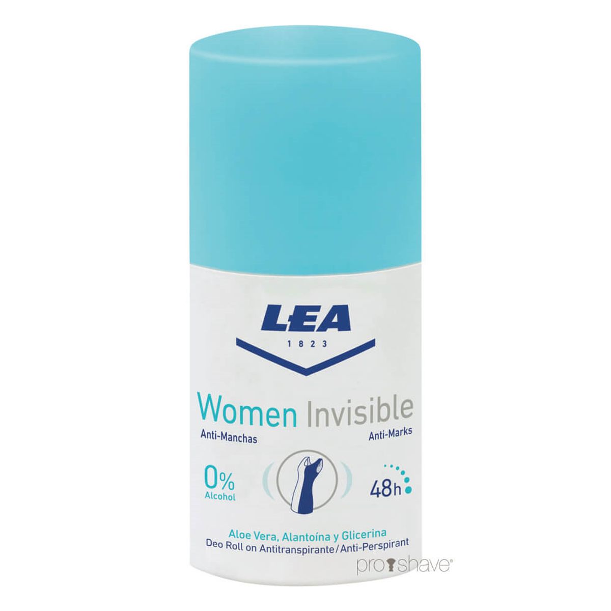 LEA Deo Roll on Invisible, Women, 50 ml.